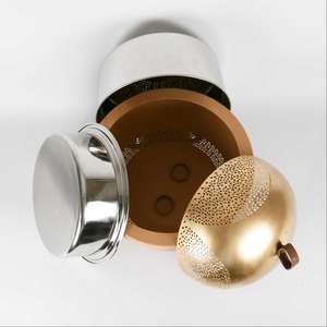 Belle cocotte design avec dôme artistique Hotpot Récipient idéal pour la table à manger Utilitaire de cuisine quotidien et rassemblement à la maison - Product Image 6