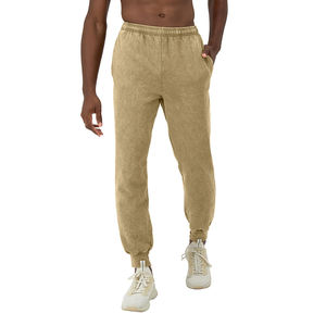 OEM personalizado pantalón de chándal Activewear tela de algodón colección de invierno relajado y cómodo pantalones de chándal para los hombres - Product Image 1