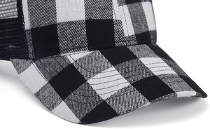 Casquette de camionneur de nom d'équipe sur mesure professionnelle Fabricant pakistanais Casquette de camionneur de conception de service OEM 5 panneaux, 100% coton - Product Image 6