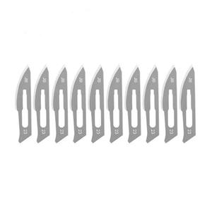 Poignée de lame chirurgicale professionnelle Source d'alimentation manuelle Poignée de scalpel en acier inoxydable pour salles chirurgicales - Product Image 3