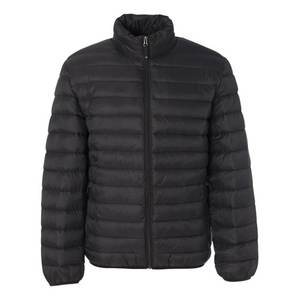Chaqueta Clásica de Plumón para Hombre, Plegable, de Invierno, Estilo Casual, Resistente a la Intemperie, Transpirable, con Cierre de Cremallera y Relleno de Algodón - Product Image 1
