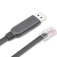 Kabel konsol FT232RL IC Chip plug Aksesori tertanam USB 2.0 konektor USB ke RJ45 1.8M untuk router