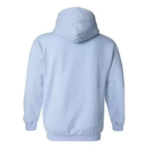Calidad de exportación 100% algodón temporada de invierno de talla grande diseño personalizado Color sólido hombres con capucha Slim Fit sudaderas con capucha para hombres - Product Image 6