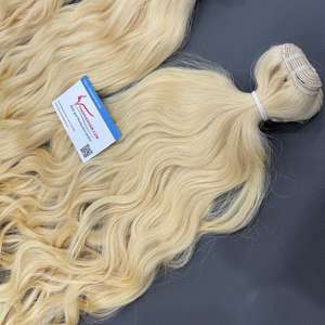 Blonde ondulée et couleur piano top produit prix de gros 50% de l'usine jusqu'à 30 $ extension de cheveux vietnamienne - Product Image 2