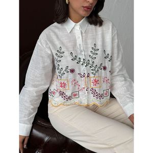 Camisa Bordada para Mujer al por Mayor Topshow, Estilo Boho Chic - [object Object] - Product Image 4