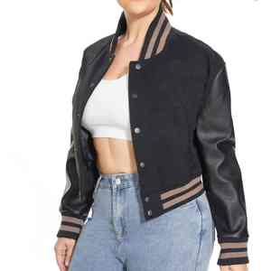 Ropa profesional para mujer, chaquetas universitarias transpirables, nueva llegada famosa, chaquetas universitarias de tendencia superior a la moda para mujer - Product Image 6