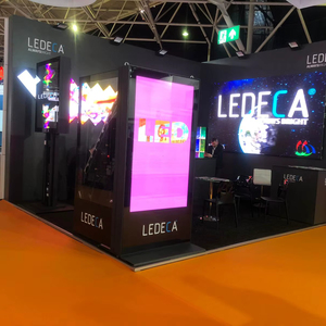 Pantalla LED para exteriores a todo color de alto brillo con paso de píxeles de 10mm certificado ISO9001 para uso publicitario - Product Image 1