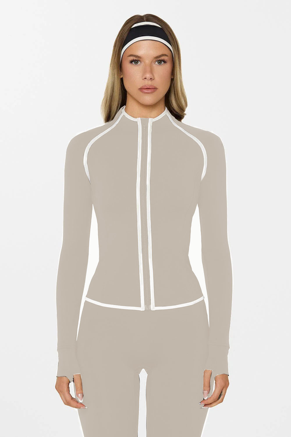 apricot jacket
