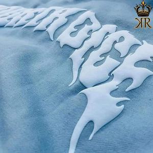 Hauts de sport décontractés pour femmes, nouveau style printemps-hiver, sweat-shirt de créateur, épaules tombantes, imprimé bouffant, styles épais pour femmes - Product Image 2