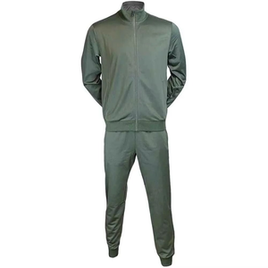 New Design Wholesale Custom Printed Hooded Sports Sweatsuit <b>Tracksuit</b> for <b>Men</b> <b>Green</b> Two-Piece Maternity Activewear - Product Image 2