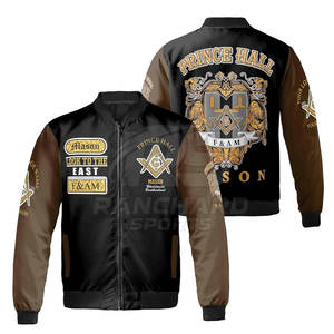 เสื้อคลุมฟรีเมสันปักลายสำหรับพิธีกรรมในลอดจ์ เสื้อแจ็คเก็ตฟรีเมสันแบบเป็นทางการ เสื้อคลุมพี่น้องอัศวินปักลายสำหรับการประชุม - Product Image 3