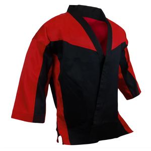 Costume d'uniforme de taekwondo en coton léger avec tissu à séchage rapide parfait pour les séances d'entraînement de karaté et d'arts martiaux - Product Image 3