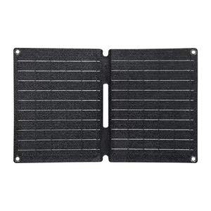 Panneau solaire portable pliable monocristallin ETFE haute efficacité 40W, sortie 18V, étanche IP68, double alimentation USB rapide - Product Image 5
