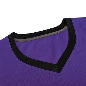 Nueva llegada camiseta de fútbol americano precio barato personalizado de alta calidad diseño de retazos camiseta de fútbol americano para hombre - Product Image 3