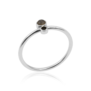 แหวนเพชร925สไตล์มินิมอลสำหรับใส่ได้ทั้งชายและหญิงเหมาะสำหรับงานแต่งงานและหญิง - Product Image 1