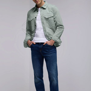 Camisas de Hombre Estilo Urbano Moderno, 100% Algodón Canvas, Transpirables, Ecológicas, de Secado Rápido, para Uso Diario Informal - Product Image 2