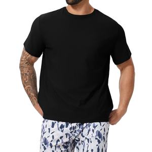 เสื้อยืดออกกำลังกายดีไซน์ยอดนิยม เนื้อผ้าเจอร์ซีย์แห้งเร็ว สำหรับผู้ชาย คุณภาพสูง เสื้อยืดคอกลมลำลอง ทรงหลวม ดีไซน์เรียบ - Product Image 4