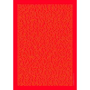 Póster moderno con citas sobre crianza de hijos alemanas para decoración de pared - Product Image 1