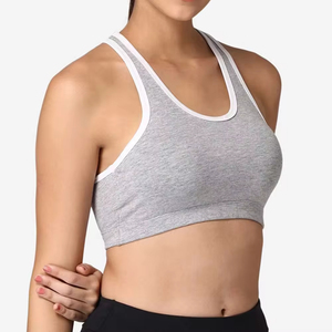 Qualité supérieure Conception gratuite Soutien-gorge de sport facile pour femmes Logo du client imprimé Meilleure qualité - Product Image 5