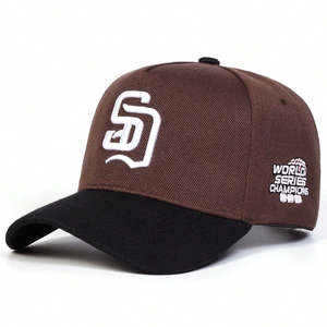 Lupin fieltro Venta caliente precio razonable hombres deportes gorra impermeable gorras de béisbol de alta calidad bajo MOQ gorra de béisbol precio barato - Product Image 1