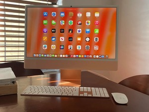 Computadora de Escritorio Todo en Uno iMac 2024 Original de Apple, CPU M4 de 8 Núcleos, GPU de 8 Núcleos con IA, Pantalla de 24 Pulgadas, 16 GB de RAM, 512 GB de Almacenamiento SSD; Todos los Colores - Product Image 4