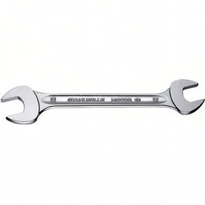 Llave de Boca Cromada STAHLWILLE, Doble, 10-16 x 17 mm, Longitud 205 mm, Extremo Tipo Flor de Ciruelo, Tamaño 8 mm, Serie MOTOR, Métrica, OEM - Product Image 3
