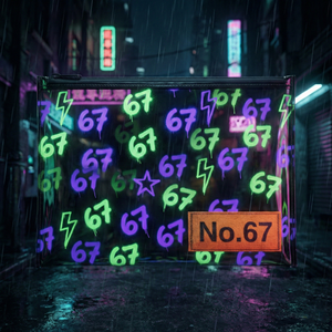 กระเป๋าคลัทช์แบบซองจดหมายพีวีซีสีดำรมควันพิมพ์ลายกราฟฟิตีแบบกำหนดเอง 67 ลาย พร้อมป้ายทอสีส้ม กันน้ำ เหมาะสำหรับใส่เอกสาร - Product Image 3