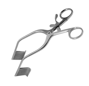 Retractor Cerebelar Miskimmon de 200 mm, 7x7 Puntas, Angulado, Afilado, Instrumento Ortopédico - Product Image 5