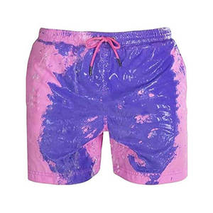 Mens Low Waist Swim Shorts Customized OEM Wholesale Sublimated Flower Printed Gym Beach Short Plus Size - Product Image 2