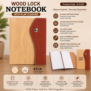 Cuaderno con Cubierta de PU A5, Diario con Bloqueo RFID, Papel de 80 GSM, Marcador de Páginas con Borde de Color, para Oficina, Escuela, Viajes - Product Image 6