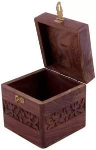 Creative Eco-Friendly Classic Wooden Rectangle Coin Bank Kids' Birthday Gift <b>Money</b> Saving <b>Pot</b> with Lock Made in CN;GUA - Product Image 3