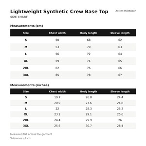 Hunting Base Layer <b>Top</b> <b>Men</b> Synthetic Crew 150GSM Antimicrobial Moisture Wicking <b>Thermal</b> Shirt Flatlock Custom OEM - Product Image 6