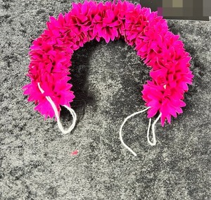 Tissu Gajra cheveux accessoire pakistanais musulman Nikah faveur cadeau mariée mariage besoins coloré fantaisie Veni tresse cordes pour cheveux - Product Image 6