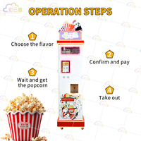 Caiyunjuan Popcorn Coin Distributeur Automatique Fabricant Robot Popcorn Distributeur Automatique Distributeurs