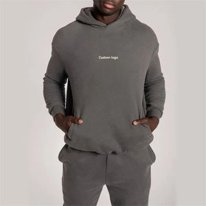 Designer Luxury Winter Printed Sweatsuit Polyester/Cotton <b>Fleece</b> <b>Hoodie</b> Jogging Suit Men Regular Fit Tracksuit Sports Jogging - Product Image 1