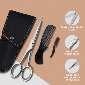 Tijeras de peluquero profesionales más vendidas, mango de cerámica de acero inoxidable japonés de alta calidad, corte de pelo de calidad de grado A + - Product Image 3