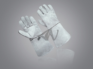 ถุงมือเชื่อมหนังพร้อมคุณสมบัติป้องกันไฟลุก ป้องกันแรงกระแทก และกันลื่น สำหรับใช้งานกลางแจ้ง รองรับการสัมผัสหน้าจอและตรวจจับเข็ม - Product Image 6