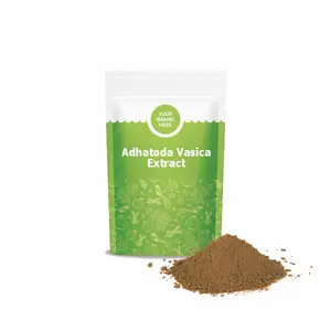 Indian High Quality Natural Adhatoda Vasica Extract Powder | Adusa | Vasaka | Adalodakam leaves Extract | Support Cold & Cough