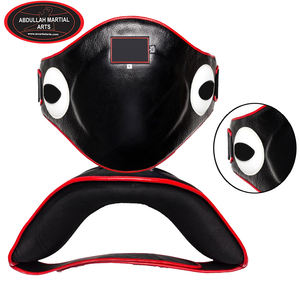 Protector de Vientre de Boxeo Rojo y Negro, de Buena Venta, Hecho a Mano, con Logotipo Personalizado, del Mejor Proveedor, por ABDULLAH MARTIAL ARTS - Product Image 5