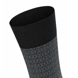 Chaussettes décontractées pour hommes, broderie de logo personnalisée, écologiques, séchage rapide, respirantes, antibactériennes, en élasthanne/polyester/coton, hiver - Product Image 6
