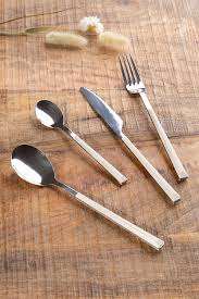 ชุดรูปแบบที่ทันสมัยเซิร์ฟเวอร์เค้กการออกแบบโลหะช้อนส้อมเครื่องมือทาสีการออกแบบตกแต่ง Flatware ตัดเค้กชุด - Product Image 2