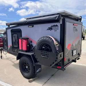 Mini caravane pliable légère et imperméable pour le camping familial hors route à vendre - Product Image 4