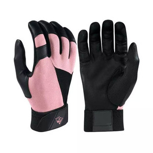 Gants de frappe de baseball durables, paume souple, ajustement réglable, équipement de sport pour matchs, gants de frappe de baseball professionnels - Product Image 1