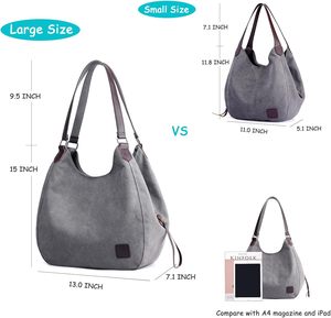 <span class=keywords><strong>Sac</strong></span> fourre-tout à <span class=keywords><strong>bandoulière</strong></span> en toile écologique <span class=keywords><strong>pour</strong></span> femmes avec logo personnalisé et grande capacité <span class=keywords><strong>pour</strong></span> faire du shopping - Product Image 5
