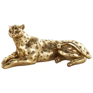 Statue d'animal en métal faite à la main, décoration de table torsadée de luxe pour intérieur, sculptures modèle ZE-3383J, fabriquée à Uttar Pradesh Zahid - Product Image 1