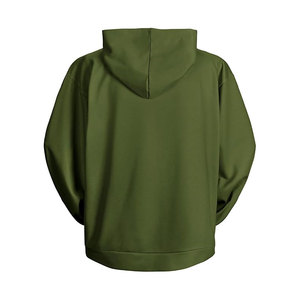 Alta calidad 100% algodón ecológico de gran tamaño transpirable Sudadera con capucha Streetwear Unisex personalizable hombres bandera Sudadera con capucha - Product Image 3