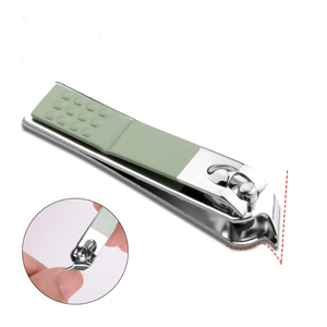 ชุดกรรไกรตัดเล็บโลโก้ออกแบบได้ตามต้องการชุดทำเล็บเท้าสแตนเลสแบบพกพาชุดทำเล็บมือเล็บเท้าวัสดุ PU - Product Image 2