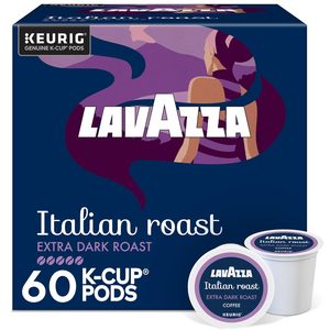 Lavazza Italian Roast, Cápsulas K-Cup Individuales para Keurig, 60 Unidades - Product Image 1