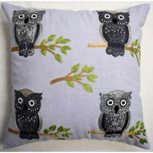 Housse de coussin élégante et confortable de style européen, décoration d'intérieur, moderne, antistatique, en coton imprimé, ornée, provenant d'Inde - Product Image 2