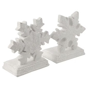 Soporte de calcetín de Navidad de Metal de hierro decorativo Vintage para chimenea Mantel organizador de exhibición festivo de vacaciones - Product Image 3